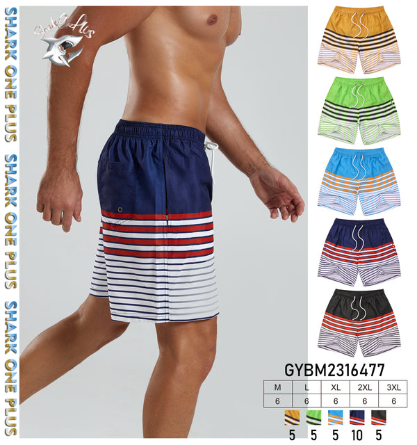 Beach Trunks - STRIPES STYLE 3