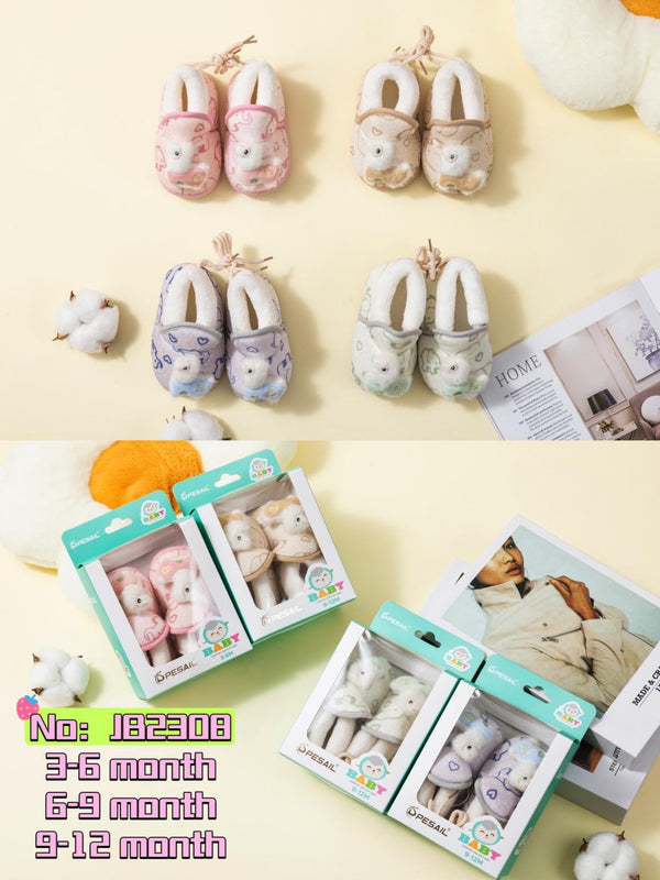 New Born Baby Cartoon Shoes (Alpaca style)