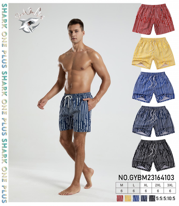 Beach Trunks - THE VERTICAL STRIPES