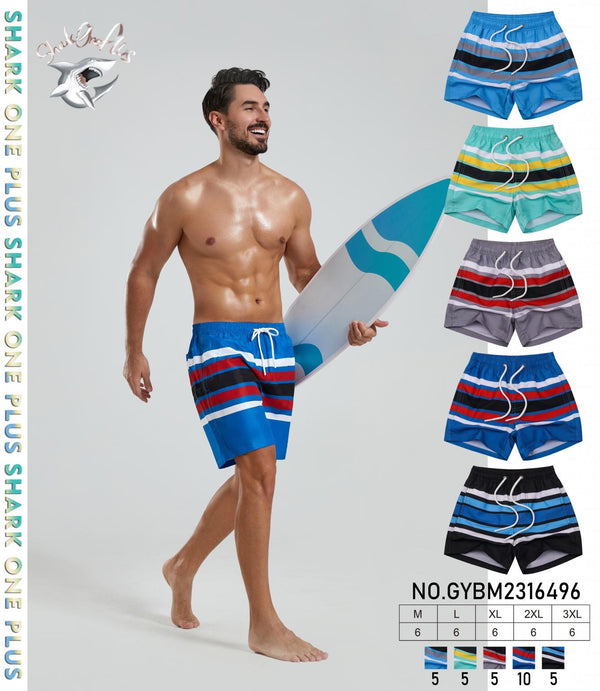 Beach Trunks - STRIPES STYLE 4